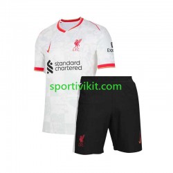 Completo da calcio Bambini Liverpool Maglia Terza 2024-2025 Manica Corta