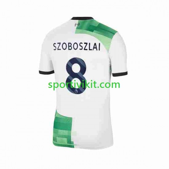 Liverpool Dominik Szoboszlai 8 Uomo Maglia Seconda 2023-2024 Manica Corta