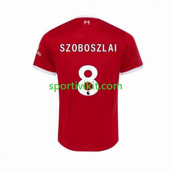 Liverpool Dominik Szoboszlai 8 Uomo Maglia Prima 2023-2024 Manica Corta Liverpool Dominik Szoboszlai 8 Uomo Maglia Prima 2023-2024 Manica Corta