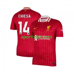 Liverpool Federico Chiesa 14 Uomo Maglia Prima 2024-2025 Manica Corta
