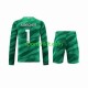 Completo da calcio Bambini Liverpool Portiere A.Becker 1 Maglia Prima 2023-2024 Manica Lunga