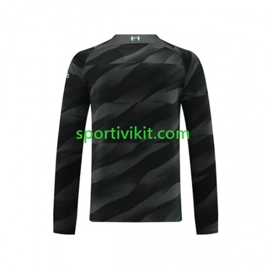 Liverpool Portiere Uomo Maglia Seconda 2023-2024 Manica Lunga