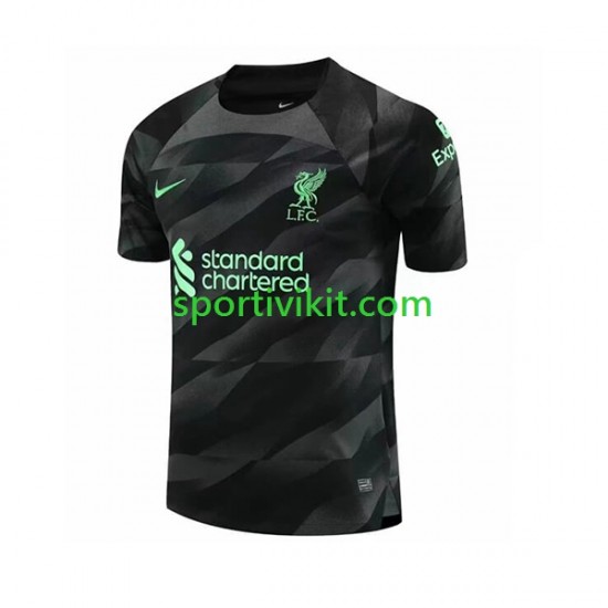 Liverpool Portiere Uomo Maglia Seconda 2023-2024 Manica Corta Liverpool Portiere Uomo Maglia Seconda 2023-2024 Manica Corta