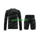 Completo da calcio Bambini Liverpool Portiere Maglia Seconda 2023-2024 Manica Lunga