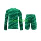 Completo da calcio Bambini Liverpool Portiere Maglia Prima 2023-2024 Manica Lunga