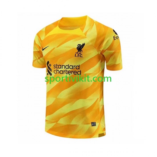 Liverpool Portiere Uomo Maglia Terza 2023-2024 Manica Corta