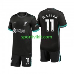 Completo da calcio Bambini Liverpool M.Salah 11 Maglia Seconda 2024-2025 Manica Corta