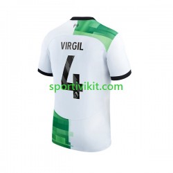 Liverpool Virgil van Dijk 4 Uomo Maglia Seconda 2023-2024 Manica Corta