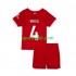Completo da calcio Bambini Liverpool Virgil van Dijk 4 Maglia Prima 2023-2024 Manica Corta
