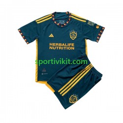 Completo da calcio Bambini Los Angeles Galaxy Maglia Seconda 2023-2024 Manica Corta