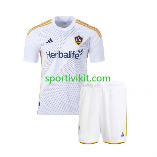 Completo da calcio Bambini Los Angeles Galaxy Maglia Prima 2024 Manica Corta Completo da calcio Bambini Los Angeles Galaxy Maglia Prima 2024 Manica Corta