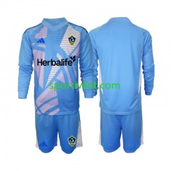 Completo da calcio Bambini Los Angeles Galaxy Portiere Maglia Seconda 2024-2025 Manica Lunga