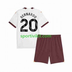 Completo da calcio Bambini Manchester City Bernardo Silva 20 Maglia Seconda 2023-2024 Manica Corta