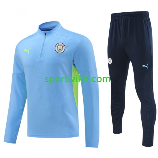 Manchester City Blu Completo da allenamento 2024-2025 Manchester City Blu Completo da allenamento 2024-2025