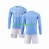 Completo da calcio Bambini Manchester City Maglia Prima 2023-2024 Manica Lunga