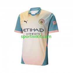 Manchester City Uomo Maglia Quarto 2024-2025 Manica Corta