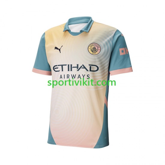 Manchester City Uomo Maglia Quarto 2024-2025 Manica Corta Manchester City Uomo Maglia Quarto 2024-2025 Manica Corta
