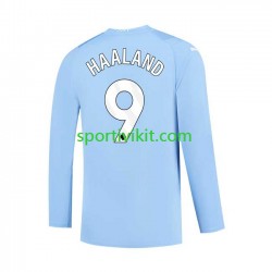 Manchester City Haaland 9 Uomo Maglia Prima 2023-2024 Manica Lunga