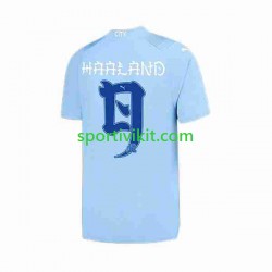 Giappone Manchester City Haaland 9 ese Tour Printing Uomo Maglia Prima 2023-2024 Manica Corta