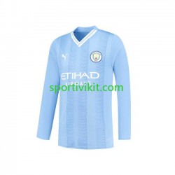 Manchester City Uomo Maglia Prima 2023-2024 Manica Lunga