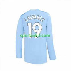 Manchester City J. ALVAREZ 19 Uomo Maglia Prima 2023-2024 Manica Lunga