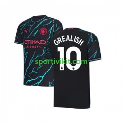 Manchester City Jack Grealish 10 Uomo Maglia Terza 2023-2024 Manica Corta