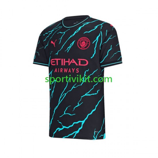 Manchester City Jack Grealish 10 Uomo Maglia Terza 2023-2024 Manica Corta