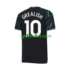 Manchester City Jack Grealish 10 Uomo Maglia Terza 2023-2024 Manica Corta