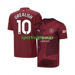 Manchester City Jack Grealish 10 Uomo Maglia Terza 2024-2025 Manica Corta