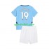 Completo da calcio Bambini Manchester City Julian Alvarez 19 Maglia Prima 2024-2025 Manica Corta