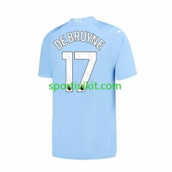 Manchester City Kevin De Bruyne 17 Uomo Maglia Prima 2023-2024 Manica Corta