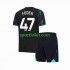 Completo da calcio Bambini Manchester City Phil Foden 47 Maglia Terza 2023-2024 Manica Corta