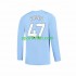 Manchester City Phil Foden 47 Uomo Maglia Prima 2023-2024 Manica Lunga