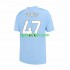Manchester City Phil Foden 47 Uomo Maglia Prima 2023-2024 Manica Corta