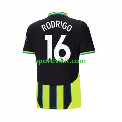 Manchester City RODRIGO 16 Uomo Maglia Seconda 2024-2025 Manica Corta