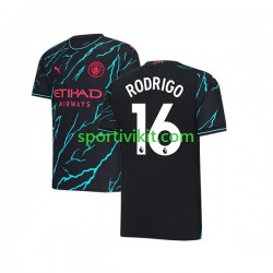 Manchester City Rodri Hernandez 16 Uomo Maglia Terza 2023-2024 Manica Corta