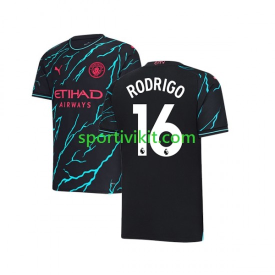 Manchester City Rodri Hernandez 16 Uomo Maglia Terza 2023-2024 Manica Corta Manchester City Rodri Hernandez 16 Uomo Maglia Terza 2023-2024 Manica Corta