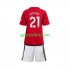 Completo da calcio Bambini Manchester United Antony Matheus 21 Maglia Prima 2023-2024 Manica Corta