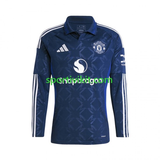 Manchester United Uomo Maglia Seconda 2024-2025 Manica Lunga