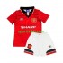 Completo da calcio Bambini Manchester United Retro 1994 Maglia Prima Manica Corta