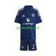 Completo da calcio Bambini Manchester United Cristiano Ronaldo 7 Maglia Seconda 2024-2025 Manica Corta