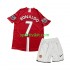Completo da calcio Bambini Manchester United Cristiano Ronaldo 7 Retro 2007 Maglia Prima Manica Corta