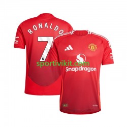 Manchester United Cristiano Ronaldo 7 Uomo Maglia Prima 2024-2025 Manica Corta