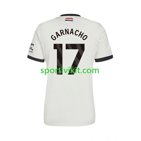 Manchester United GARNACHO 17 Uomo Maglia Terza 2024-2025 Manica Corta Manchester United GARNACHO 17 Uomo Maglia Terza 2024-2025 Manica Corta