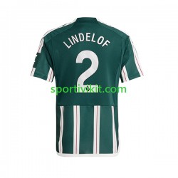 Manchester United Lindelof 2 Uomo Maglia Seconda 2023-2024 Manica Corta