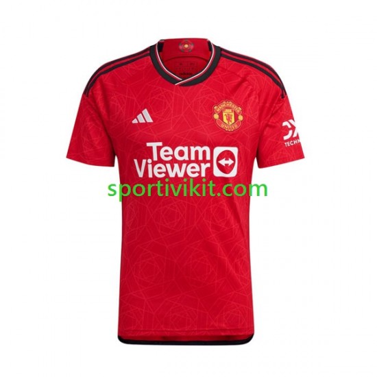 Manchester United Lindelof 2 Uomo Maglia Prima 2023-2024 Manica Corta