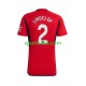 Manchester United Lindelof 2 Uomo Maglia Prima 2023-2024 Manica Corta