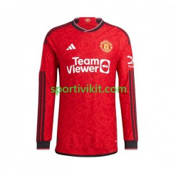Manchester United Mount 7 Uomo Maglia Prima 2023-2024 Manica Lunga