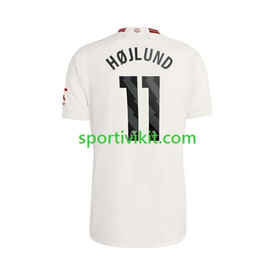 Manchester United Rasmus Hojlund 11 Uomo Maglia Terza 2023-2024 Manica Corta