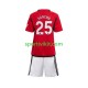 Completo da calcio Bambini Manchester United Sancho 25 Maglia Prima 2023-2024 Manica Corta